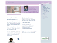 Tablet Screenshot of colposcopy.co.uk